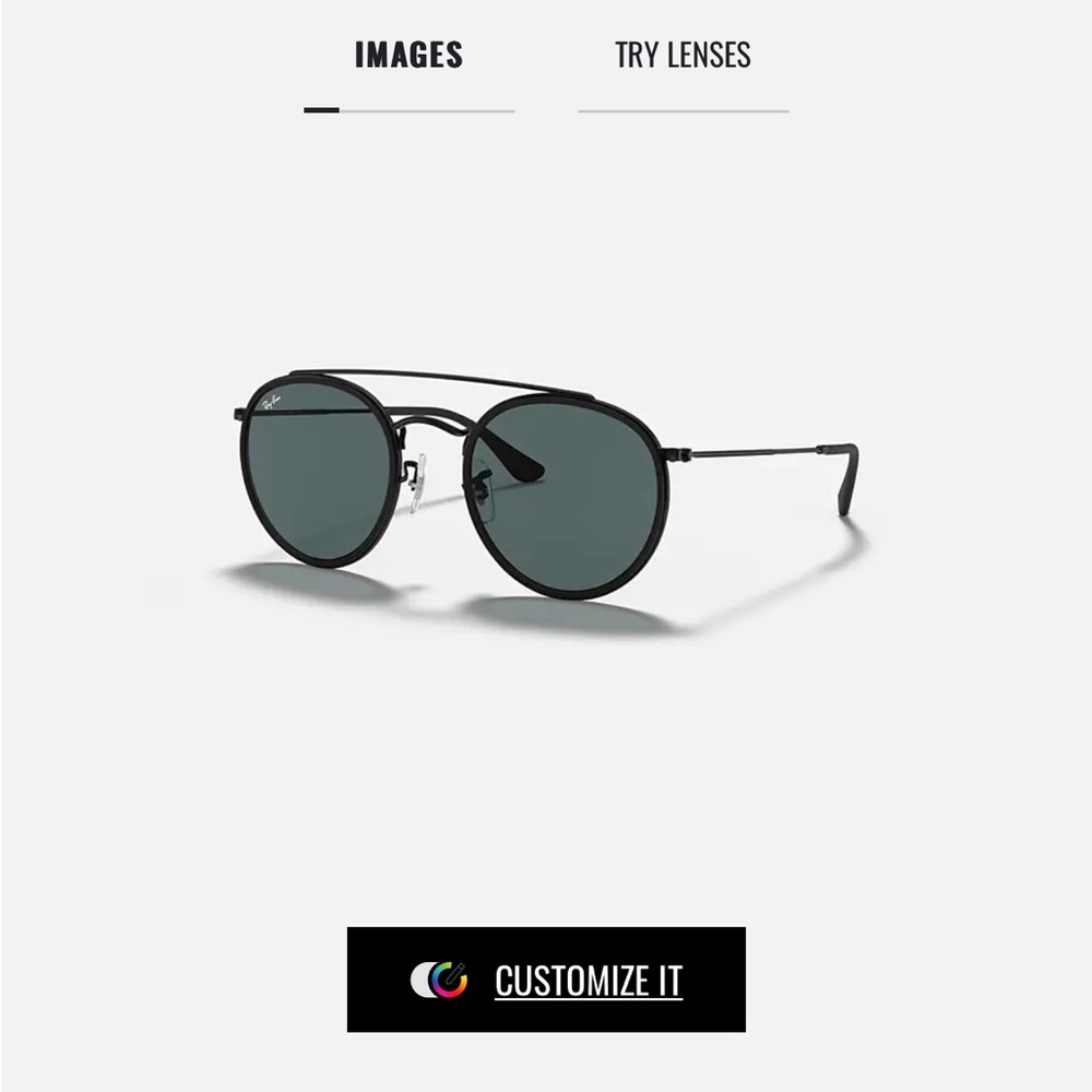 Ray Ban Sunglasses - Round Double Bridge